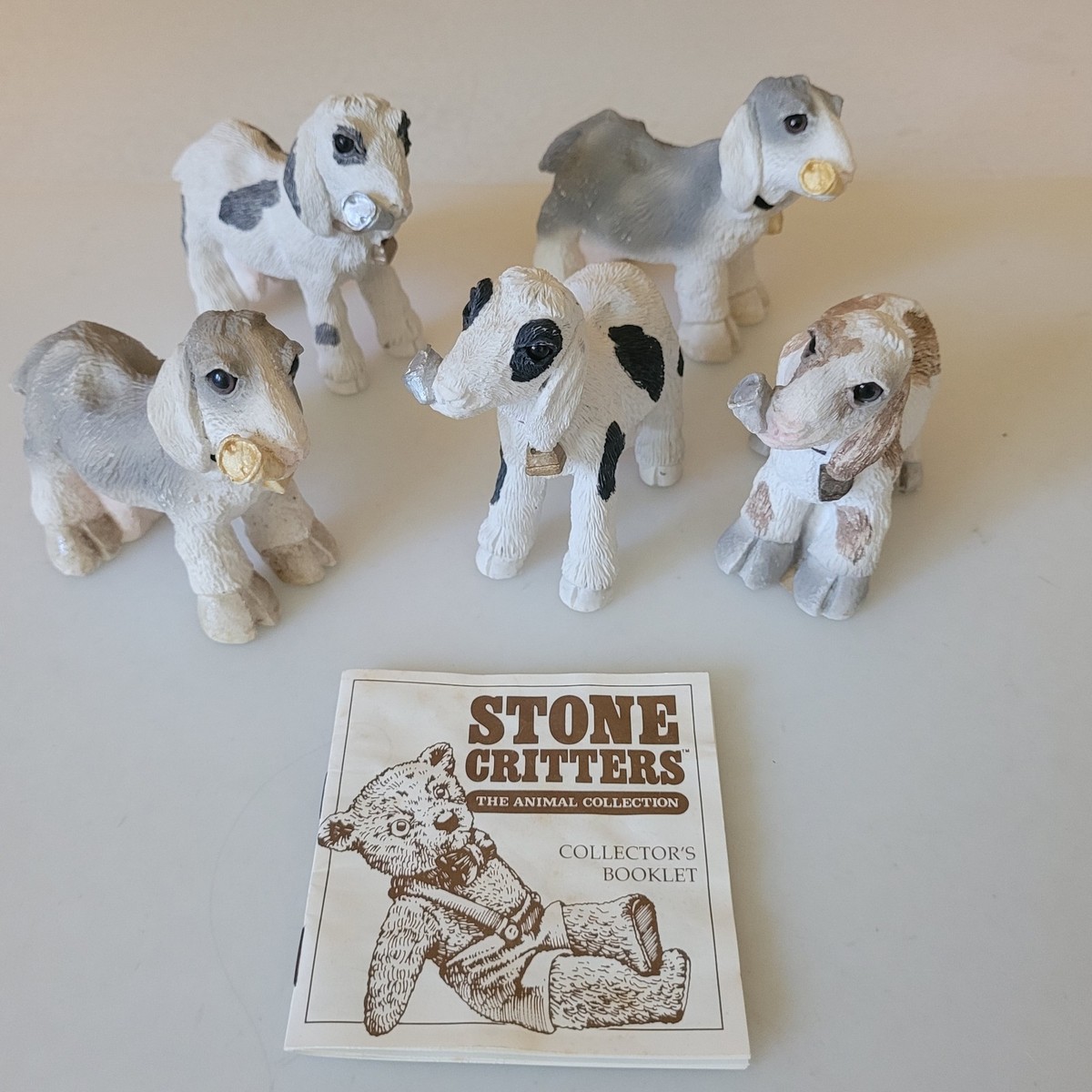 Stone Critter Collectible Goats; Selling set of 5 | eBay