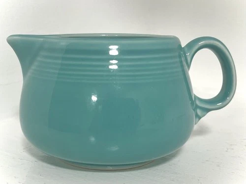 Turquoise Fiesta Creamer, Homer Laughlin, perfect condition