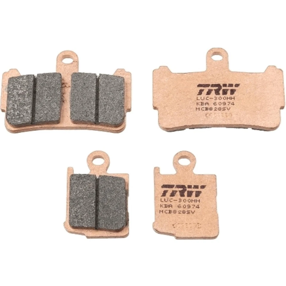 Métal Fritté Plaquettes Avant pour Honda VFR1200 F SC63A Fd DCT SC63C 2010-2016 - Photo 3/4