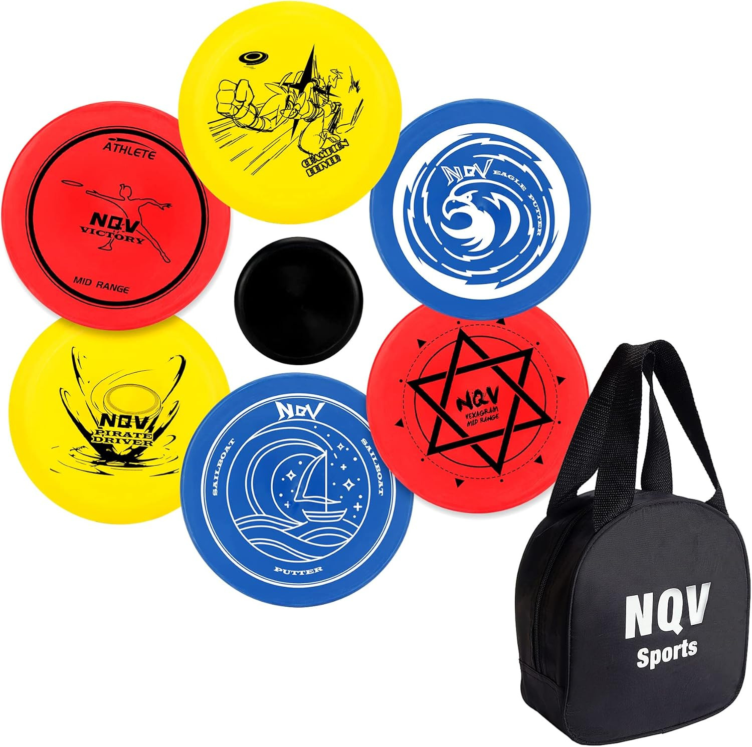 Set Disc Golf Starter Set-6 Pack Driver, Mid-range And Putter Discs