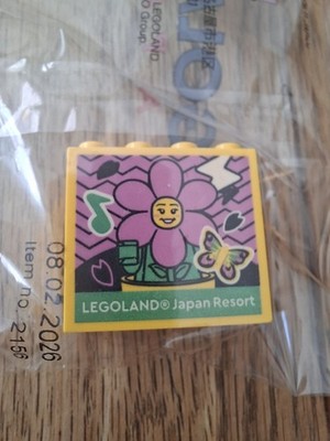 Legoland Japan Sammelstein Sonderstein Promo Brick Lego 2026 Blume Collector