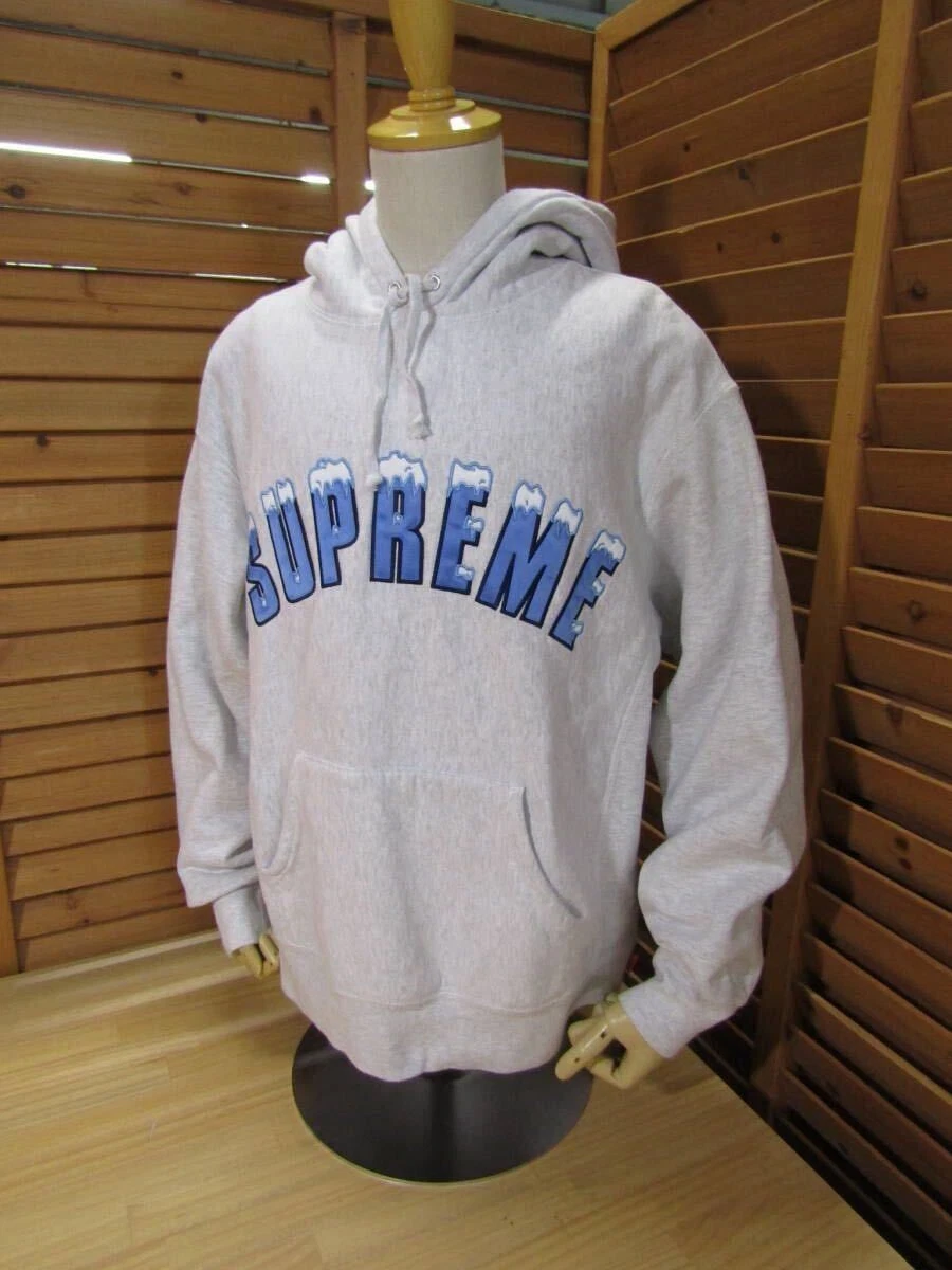 Sweat à capuche gris arc canadien M3 335 Supreme Supreme 20FW AW TAILLE S