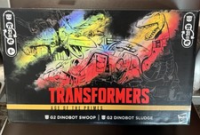 TRANSFORMERS Age Of The Primes- G2 Dinobot Swoop & G2 Dinobot Sludge-NEW