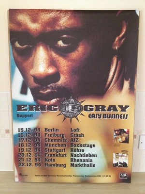 ERIC GRAY EASY BUSINESS TOUR 1994 POSTER GERMAN TOUR DATES POSTER (APPROX 59CM X