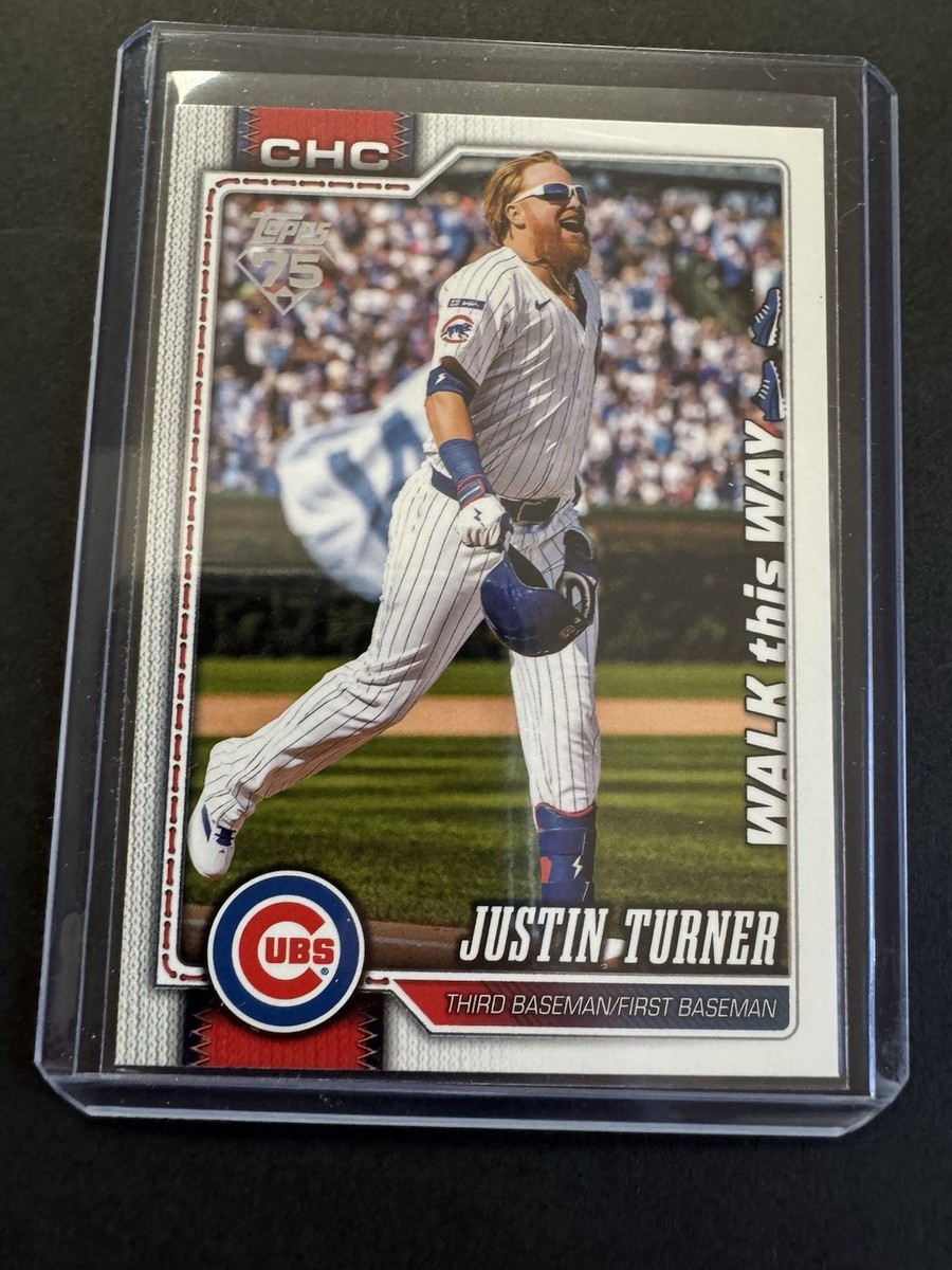 2026 Topps - Justin Turner #US27 Case Hit Walk This Way SSP | eBay