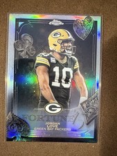 2025 Topps Chrome Football Jordan Love Fortune 15 Refractor SP #F15-17