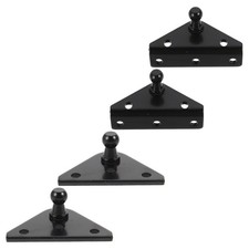  4PCS 10mm Gas Struts Mounting Bracket Ball Stud for Gas Shock Lift Supports -