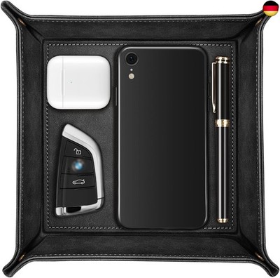 SITHON Taschenleerer - Tablett Organizer, Ablage Aufbewahrungsbox, Kunstleder