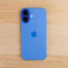 Apple iPhone 16 128GB - Unlocked - Ultramarine - Apple Warranty - 100% Battery