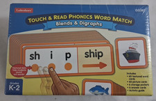 NEW Lakeshore Touch  Read Phonics Word Match Blends  Diagraphs Flash Cards