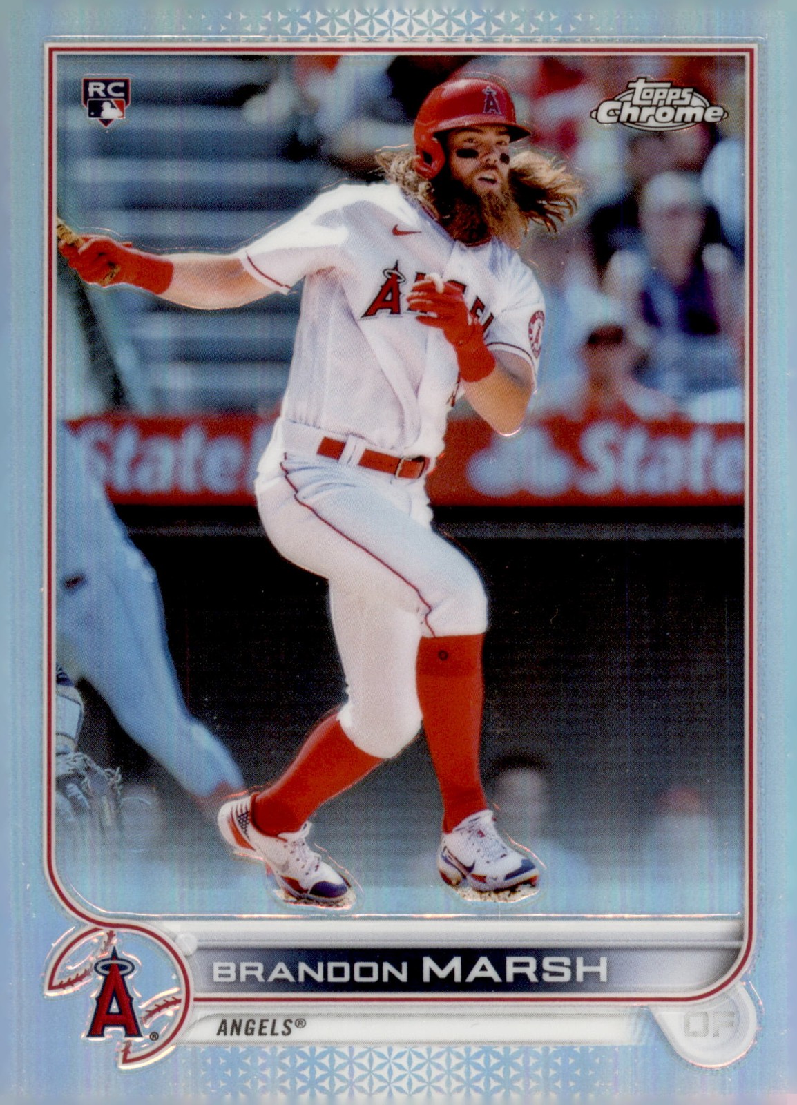 2022 Topps Chrome Sonic #133 Brandon Marsh Refractor