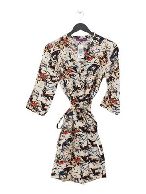 Vivienne Tam Wickel-Minikleid in Multi