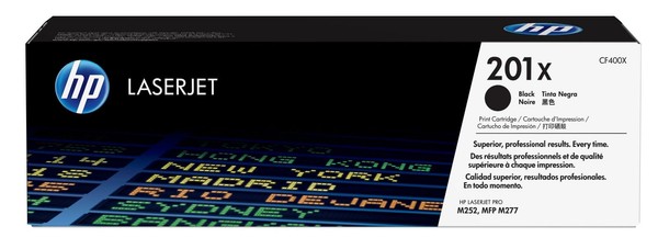 Hp 201X - Hohe Ergiebigkeit - Schwarz - Original - Laserjet - Tonerpatrone (CF40-image