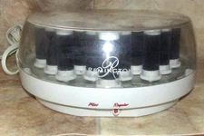 REMINGTON Protect & Shine 20 VELVET HOT ROLLERS CURLERS STEAM MIST -lasting curl