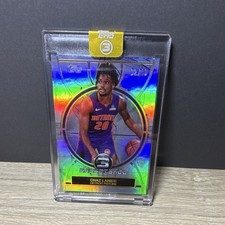 Topps Three Chaz Lanier Serial Numbered Detroit Pistons #97 NBA