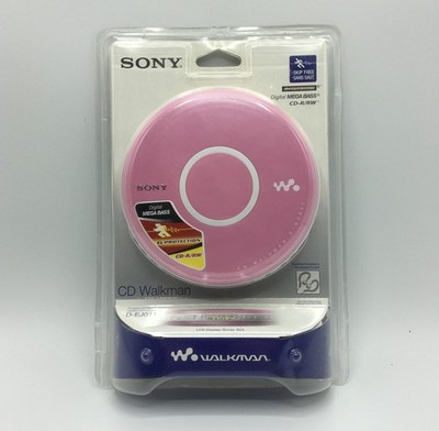 For Collectors Only Sony DEJ011 Portable Walkman CD Player - Pink