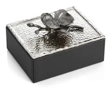 MICHAEL ARAM Black Orchid Mini Jewelry Box