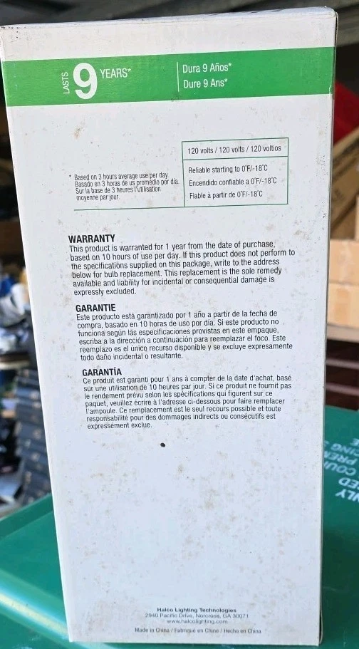 Halco ProLume T6 Natural White Spiral Bulb CFL 150/50/EX39 150 Watt 8800 Lumens - Image 3 of 4