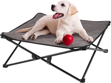 KingCamp Elevated Dog Bed for Medium Dogs with Washable Breathable Mesh