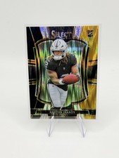 2025 Panini Select - Premier Level Ashton Jeanty #104 Black & Gold Shock -RC