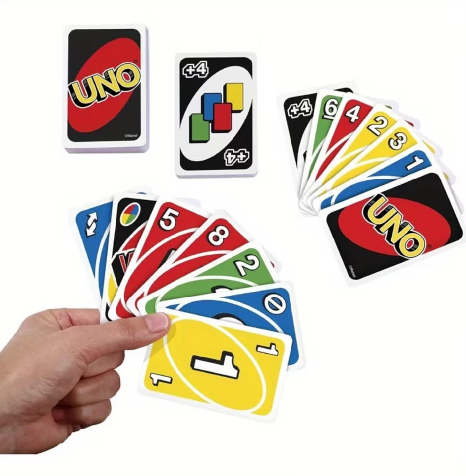 Familienspiel Standard-UNO klassisches Kartenspiel, auch zum Reisen geeignet - Bild 4 von 4