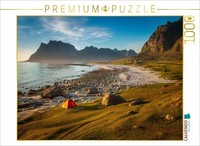 Calvendo Puzzle Uttakleiv, Norwegen | 1000 Teile Lege-GrößE 64 × 48 Cm Foto-Puzz