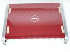 NEW GENUINE DELL XPS M1330 LED LID COVER RED HINGES WIRES XK075 0XK075