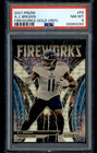 2021 Panini Prizm Football Gold Vinyl A.J. Brown #8 PSA 8