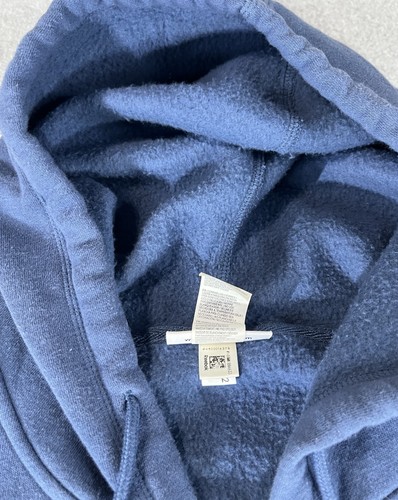 Reebok Full Zip Hoodie Jacket Unisex XL Blue Long Sleeve Workout Fitness Casual - Picture 9 of 10