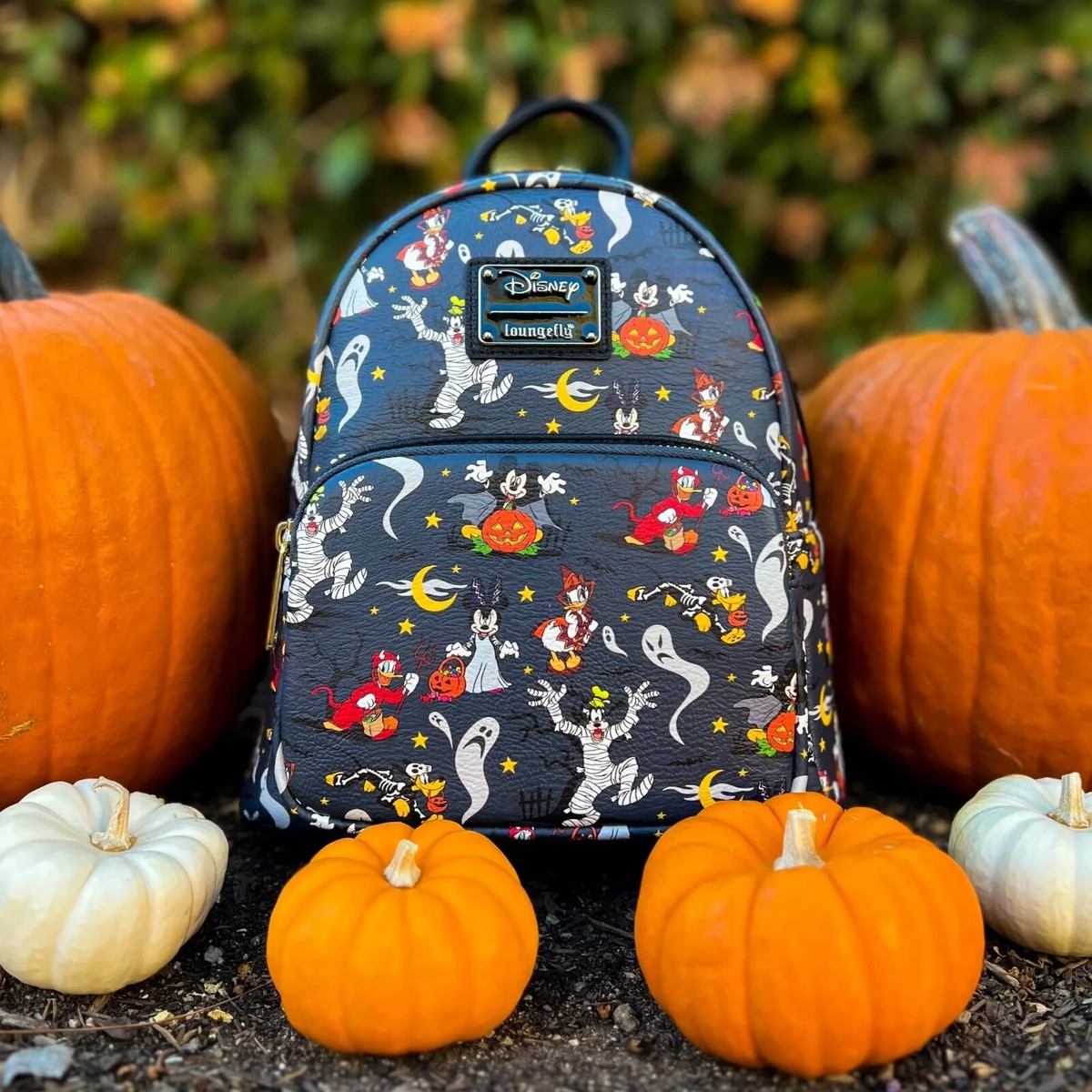 Loungefly Mickeys Nor So Scary Halloween Party Convertible Backpack Mickey main image 2