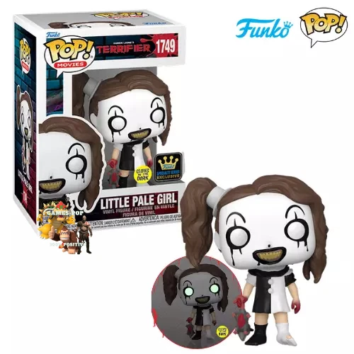 FUNKO POP! TERRIFIER LITTLE PALE GIRL 1749 GITD EXCLUSIVE MOVIES DISPONIBILE - Imagen 2 de 17