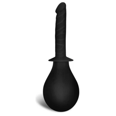 LOVE TOY Hygiène Intime - Poire avec Gode de lavement anal Flexible 12 x 2 cm