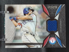 ROUGHNED ODOR 2017 TOPPS TRIBUTE JERSEY #122/199 RANGERS K0