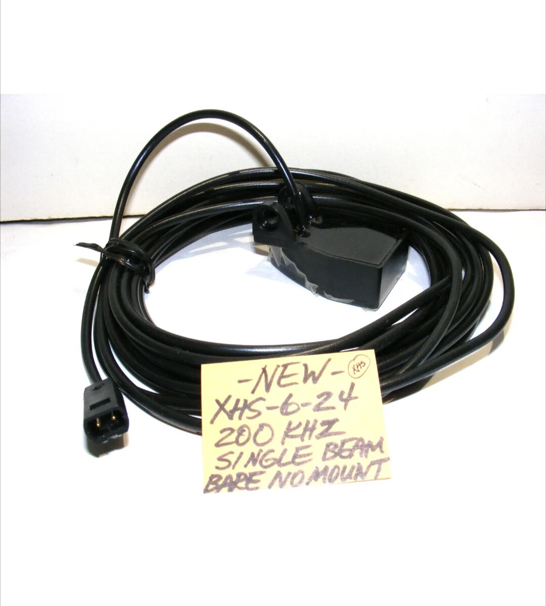NEW HUMMINBIRD XHS624 BARE 200kHz TRANSDUCER WIDE 100 128 100SX 400SX