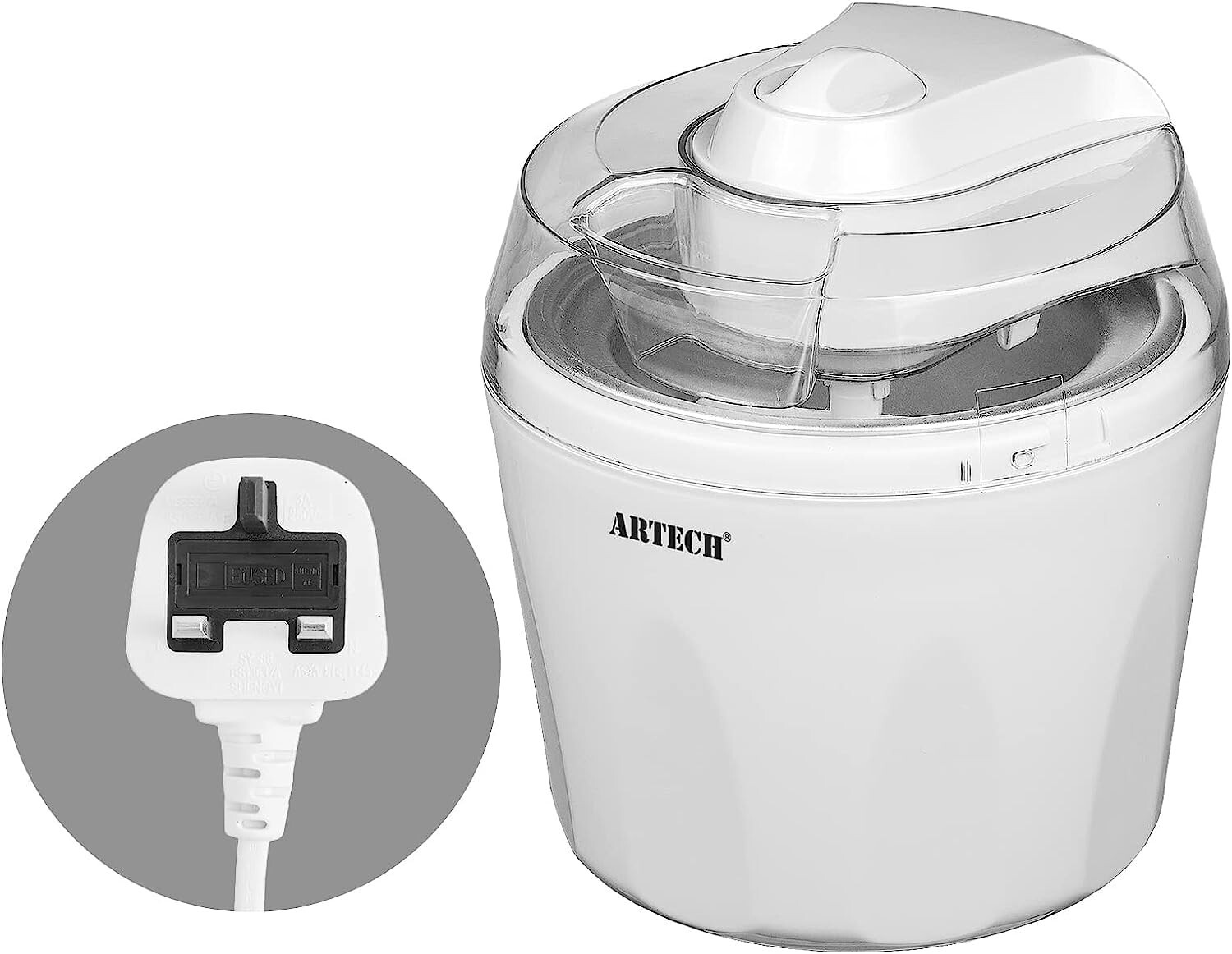 Premium Electric Ice Cream Maker 1.5L Gelato Sorbet YoghurtHealthy