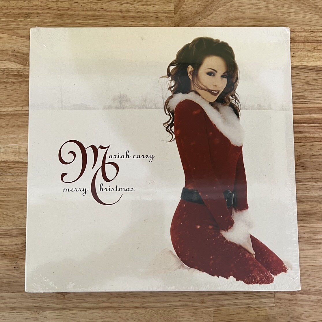 Mariah Carey Merry Christmas (Sealed, Snowflake White Vinyl, Numbered)