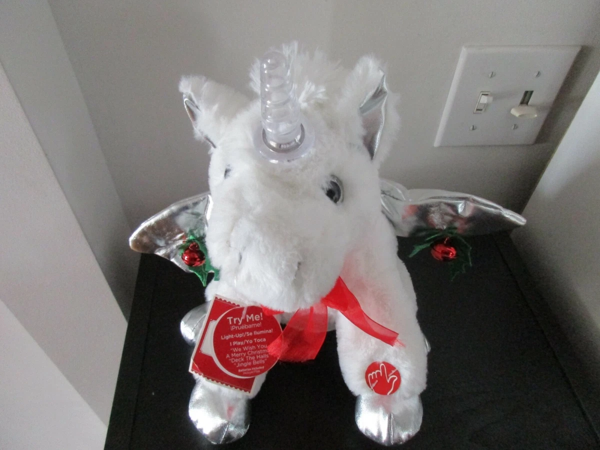 Christmas unicorn plush sales