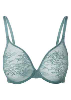 ''Top Qualiät'' Gossard sexy Glossies Lace nahtloser BH grün