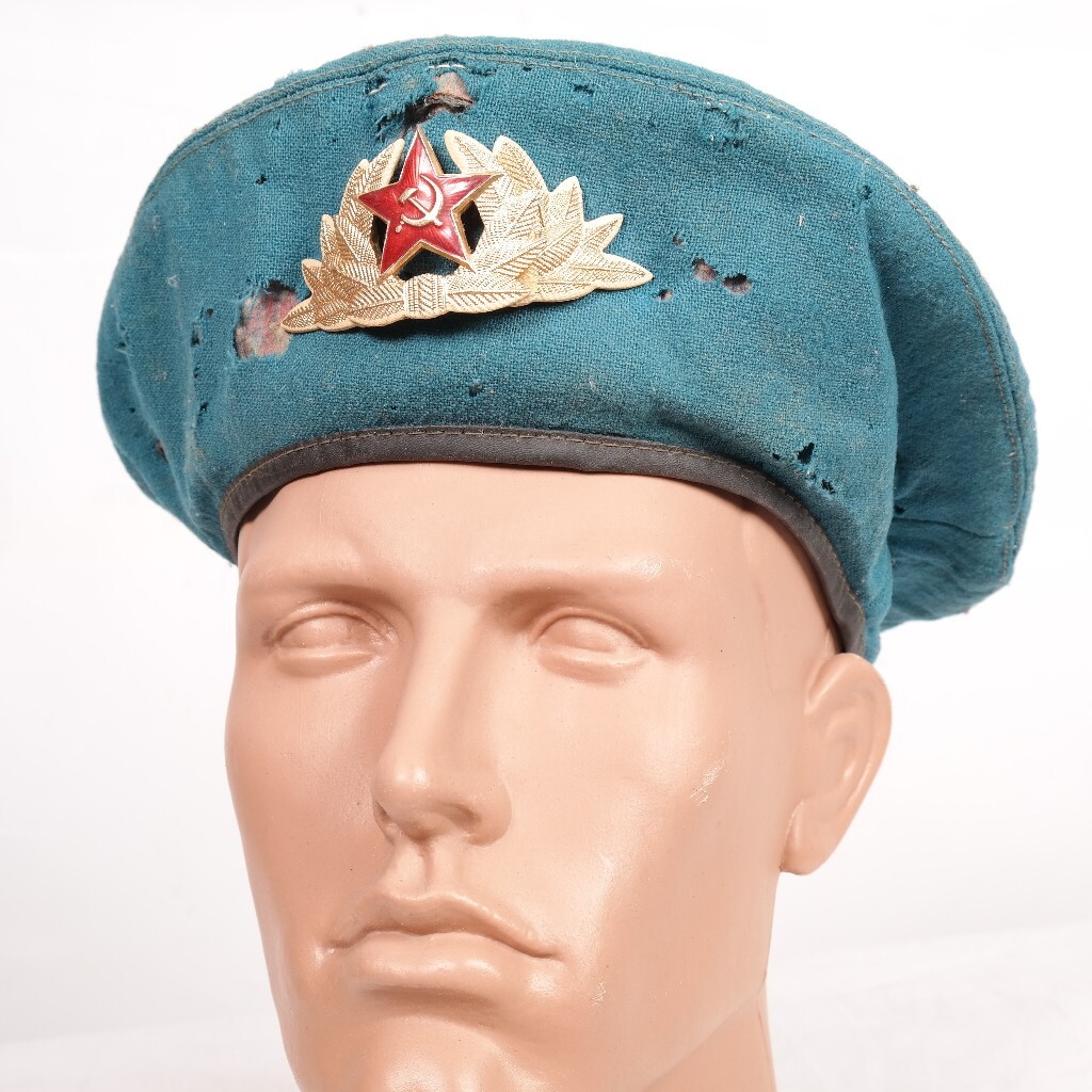1979 VDV Paratrooper Soviet Army Union Blue Beret Ceremonial SIZE