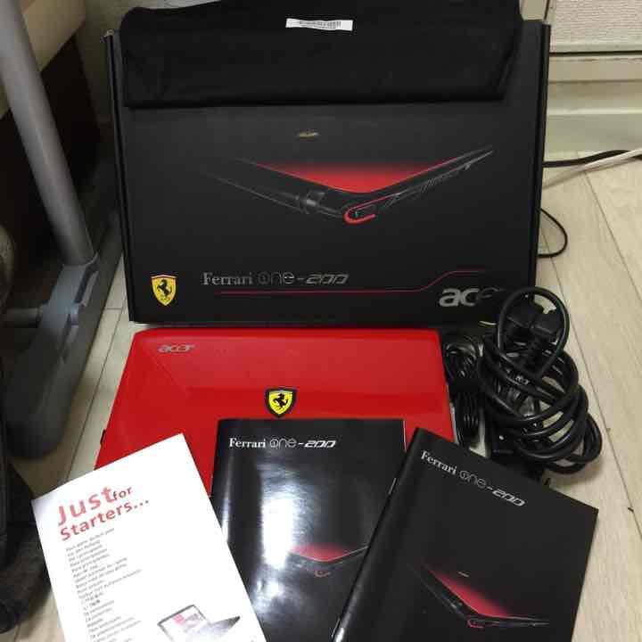 ferrariOne 200 notebook Acer Ferrari Genuine logo ;JP | eBay ferrariOne 200 notebook Acer Ferrari Genuine logo ;JP | eBay