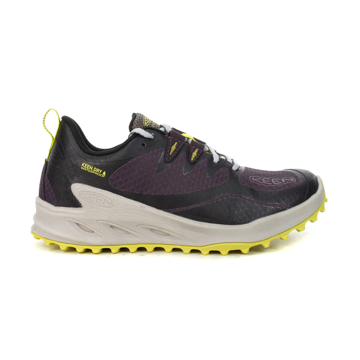 Scarpe da trail running Keen donna Zionc Plum Daiquiri verde 1029493