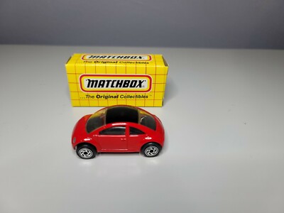MATCHBOX #49 RED VW CONCEPT CAR Volkswagon Yellow Box 1995 1:64 Scale