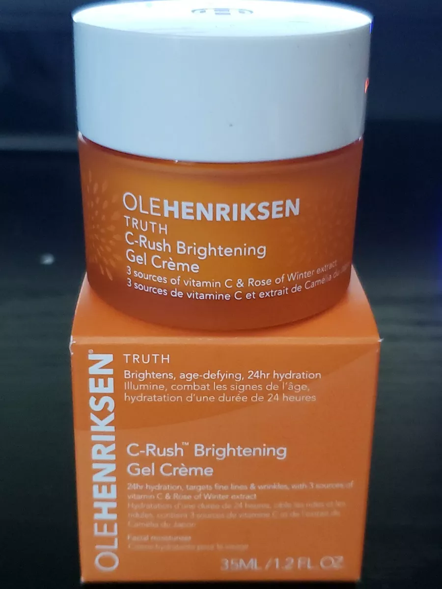 OLE HENRIKSEN C Rush Brightening Gel Creme 1.2 oz 35 ml eBay