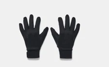 Under Armour Men's UA Storm Liner Gloves Black / Pitch Gray  Size M, L #J3-1
