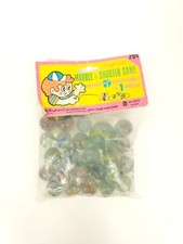 Vintage Imperial Bag Assorted Marbles With Shooter New Sealed Made in USA