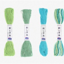 Olympus Spring Blossom Sashiko Thread Bundle - Vibrant 20m Skeins 51-06-07-17 