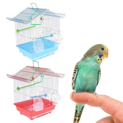 Easy Cleaning Parrot Breeding Box Iron Bird Feeder Cage Bird Cage