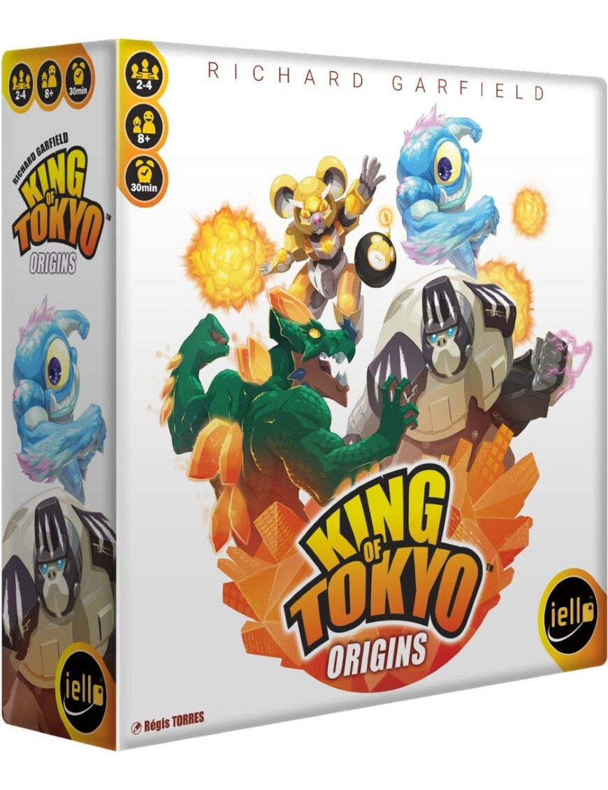 King of Tokyo Origins FR Iello70267iello Jeu de Société Initiation