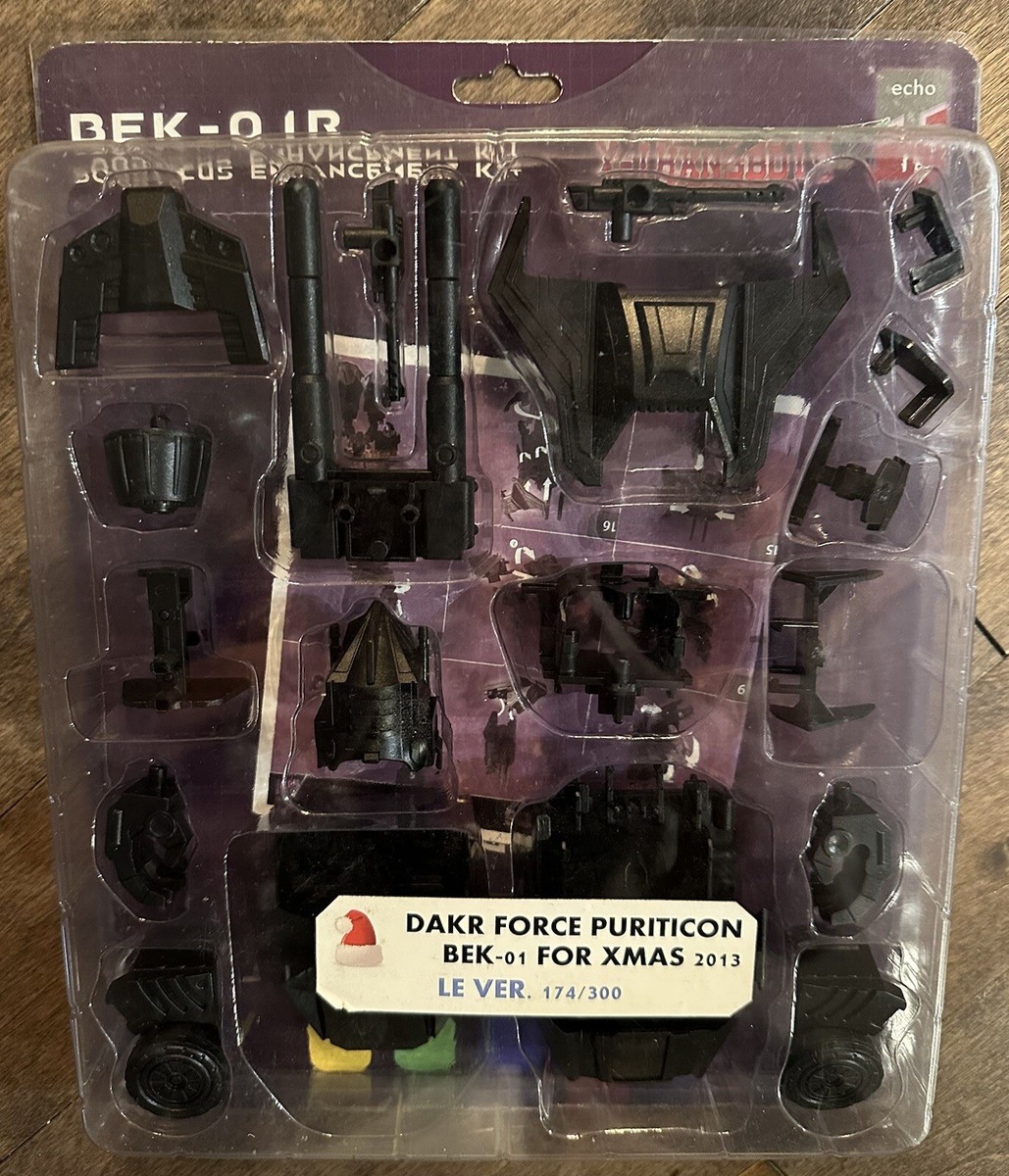 X-Transbots BEK-01R Boosticus Enhancement Kit BLACK Upgrade