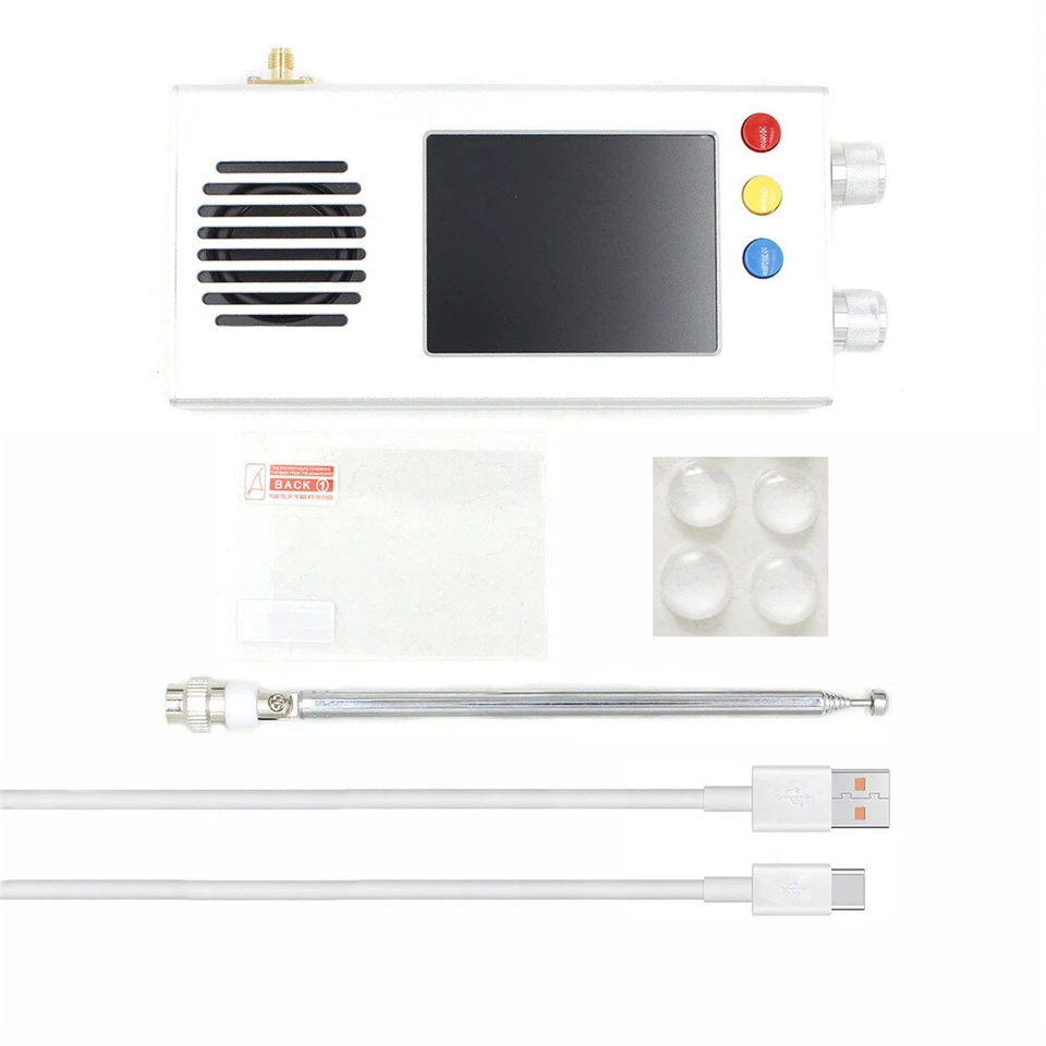 3.2" LCD TEF6686 Full Band FM/MW/Short Wave HF/LW Radio Receiver Aluminum Alloy - Image 2 of 4